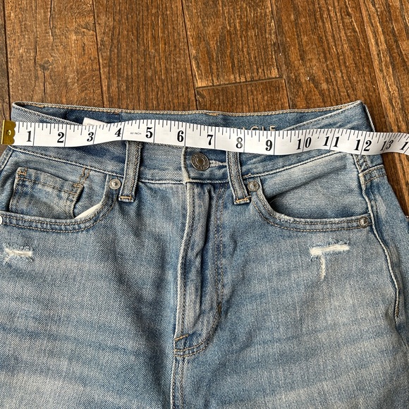 EUC Women’s American Eagle Ripped Jeans Sz 000 - Picture 4 of 8